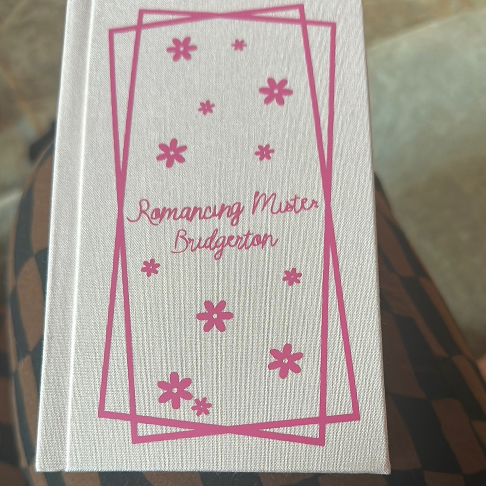 Romancing Mister Bridgerton Decorative Book - Pink
